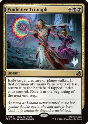 Vindictive Triumph card from Promo Pack: Reality Fracture