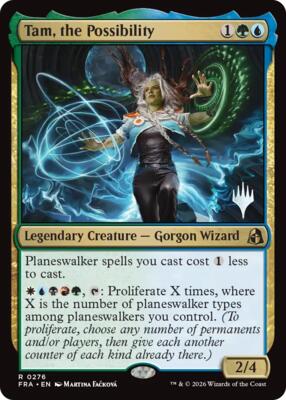 Tam, the Possibility card from Promo Pack: Reality Fracture