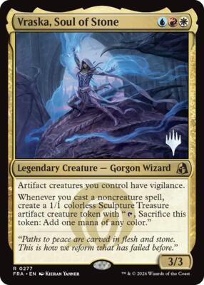 Vraska, Soul of Stone card from Promo Pack: Reality Fracture