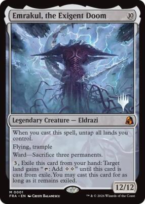 Emrakul, the Exigent Doom card from Promo Pack: Reality Fracture