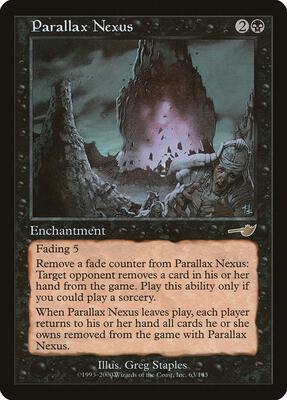 Parallax Nexus card from Nemesis