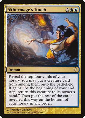 Aethermage's Touch card from Commander 2013