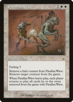 Parallax Wave card from Nemesis