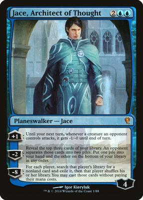 Jace, Architect of Thought card from Duel Decks: Jace vs. Vraska