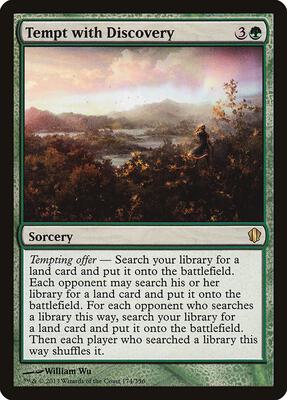 Tempt with Discovery card from Commander 2013