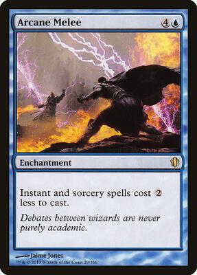 Arcane Melee card from Commander 2013