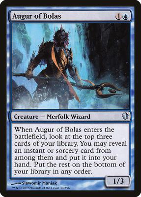 Augur of Bolas card from Commander 2013