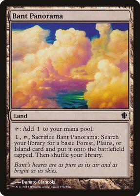 Bant Panorama card from Commander 2013