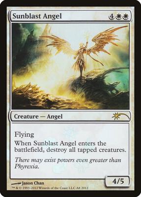 Sunblast Angel card from Media Promos