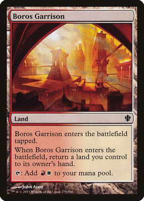 Boros Garrison card from Commander 2013