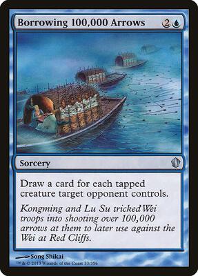 Borrowing 100,000 Arrows card from Commander 2013