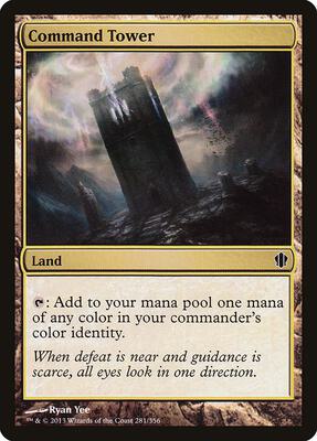 Command Tower card from Commander 2013