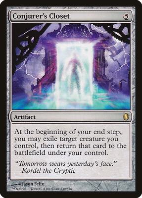 Conjurer's Closet card from Commander 2013