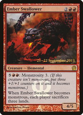 Ember Swallower card from Prerelease Cards