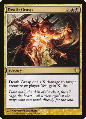Death Grasp card from Commander 2013