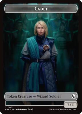 Cadet // Beast Double-Sided Token card from Reality Fracture