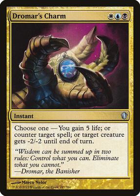 Dromar's Charm card from Commander 2013