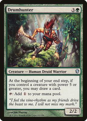 Drumhunter card from Commander 2013
