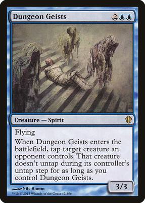 Dungeon Geists card from Commander 2013