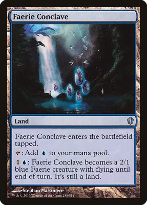 Faerie Conclave card from Commander 2013