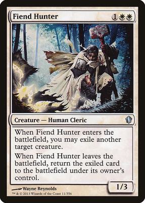 Fiend Hunter card from Commander 2013