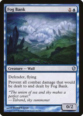 Fog Bank card from Commander 2013