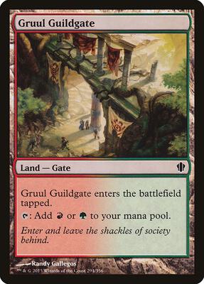 Gruul Guildgate card from Commander 2013