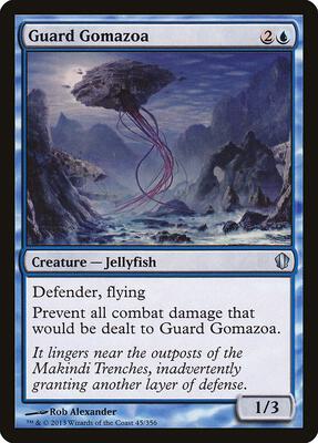 Guard Gomazoa card from Commander 2013