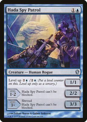 Hada Spy Patrol card from Commander 2013