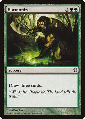 Harmonize card from Commander 2013