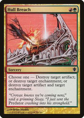 Hull Breach card from Commander 2013