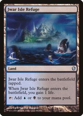 Jwar Isle Refuge card from Commander 2013