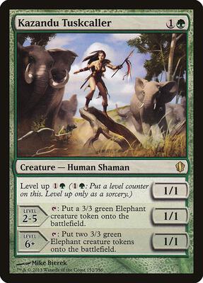 Kazandu Tuskcaller card from Commander 2013