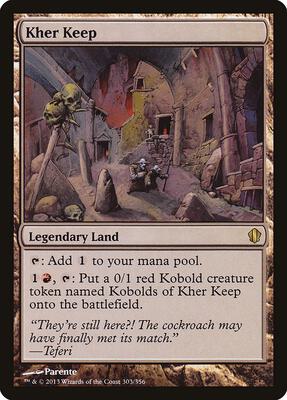 Kher Keep card from Commander 2013