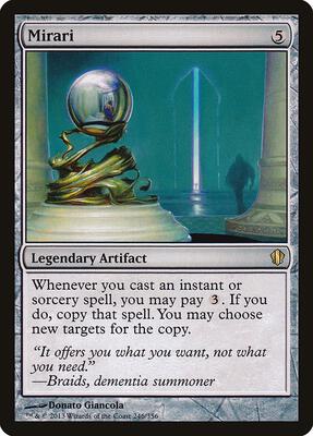 Mirari card from Commander 2013