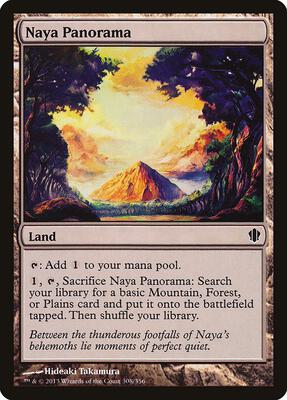 Naya Panorama card from Commander 2013