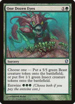 One Dozen Eyes card from Commander 2013