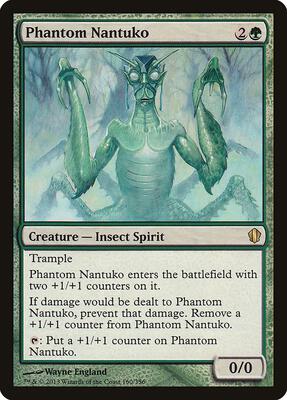 Phantom Nantuko card from Commander 2013