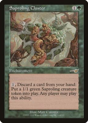 Saproling Cluster card from Nemesis