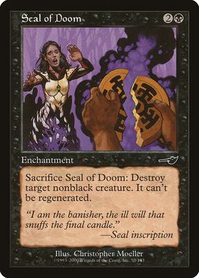 Seal of Doom card from Nemesis