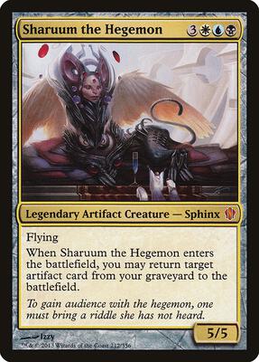 Sharuum the Hegemon card from Commander 2013