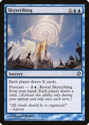 Skyscribing card from Commander 2013