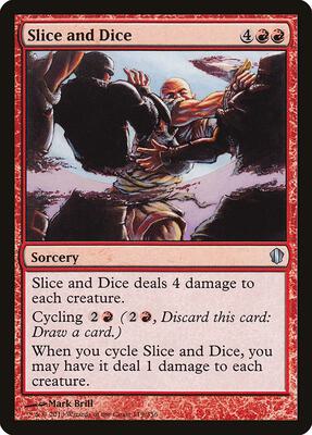 Slice and Dice card from Commander 2013