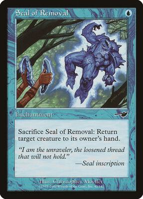 Seal of Removal card from Nemesis