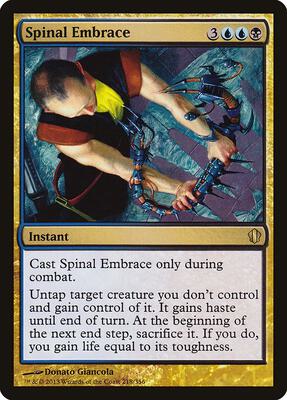 Spinal Embrace card from Commander 2013
