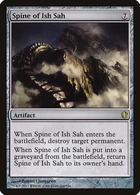 Spine of Ish Sah card from Commander 2013