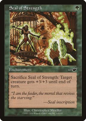 Seal of Strength card from Nemesis