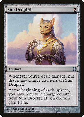 Sun Droplet card from Commander 2013
