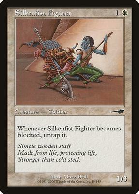 Silkenfist Fighter card from Nemesis