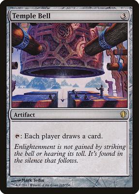 Temple Bell card from Commander 2013